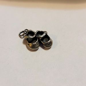 James Avery Sterling Silver Baby Girl Shoes Charm